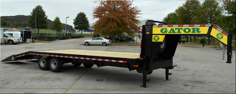 Gooseneck flat bed trailer for sale14k  Bledsoe County, Tennessee